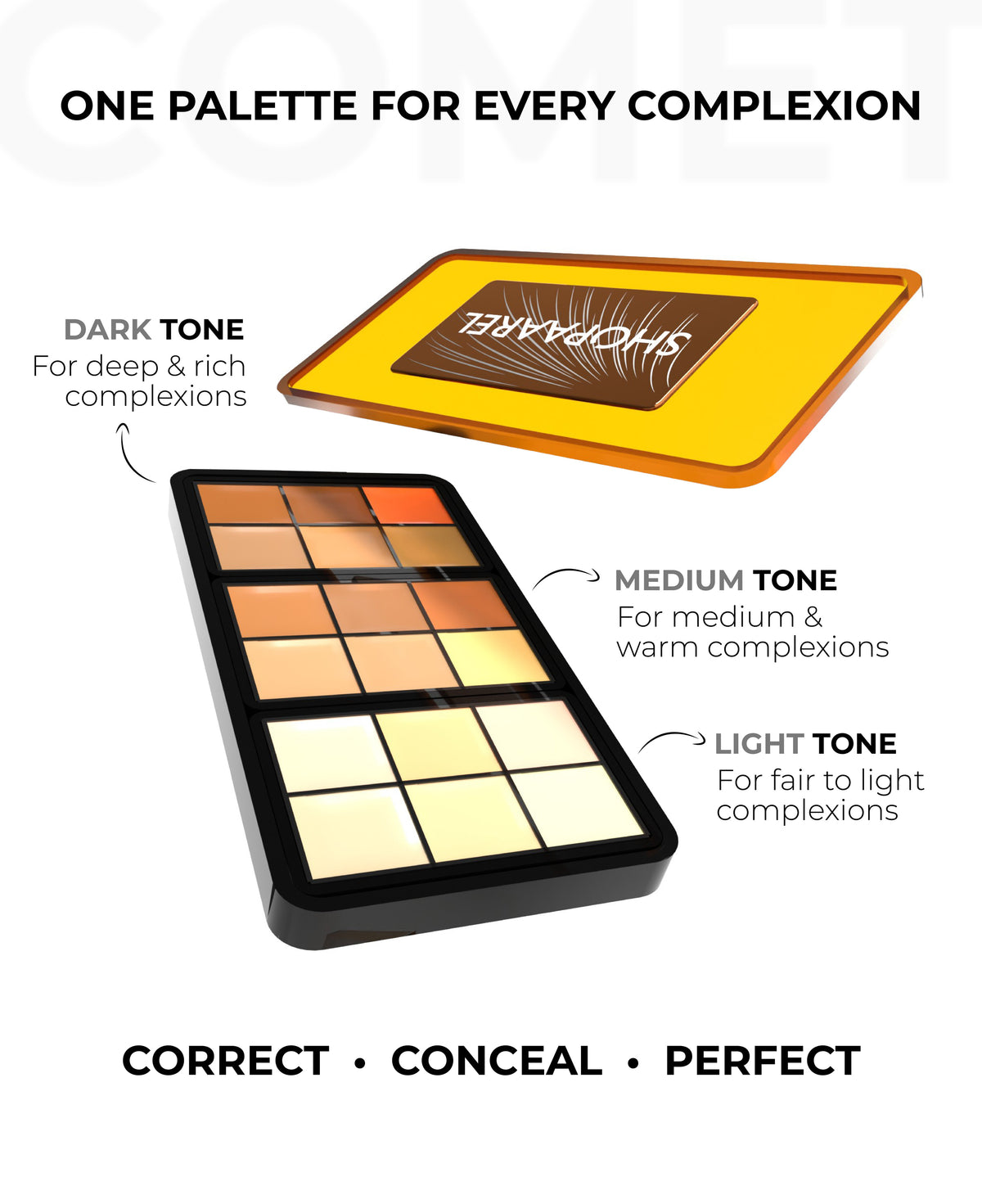 Comet Concealer Palette