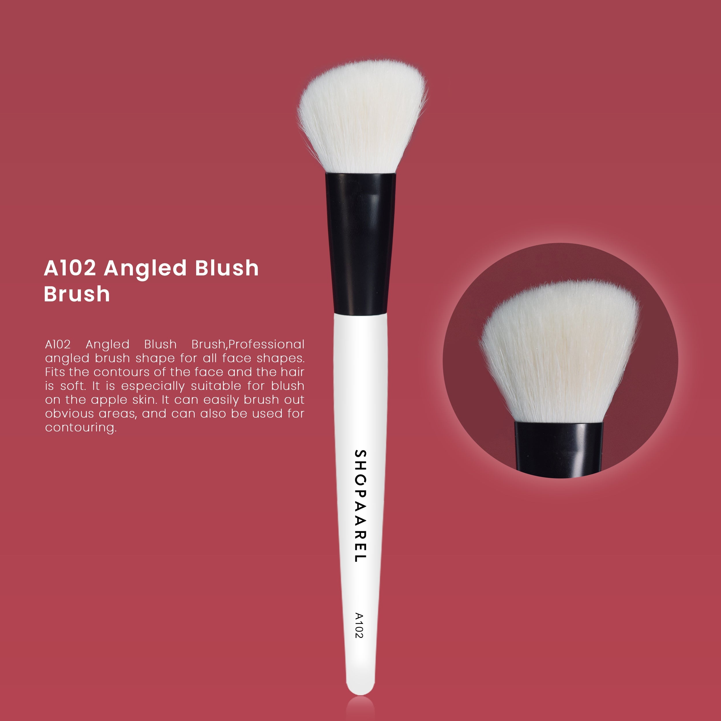 A102 Angled Blush Brush