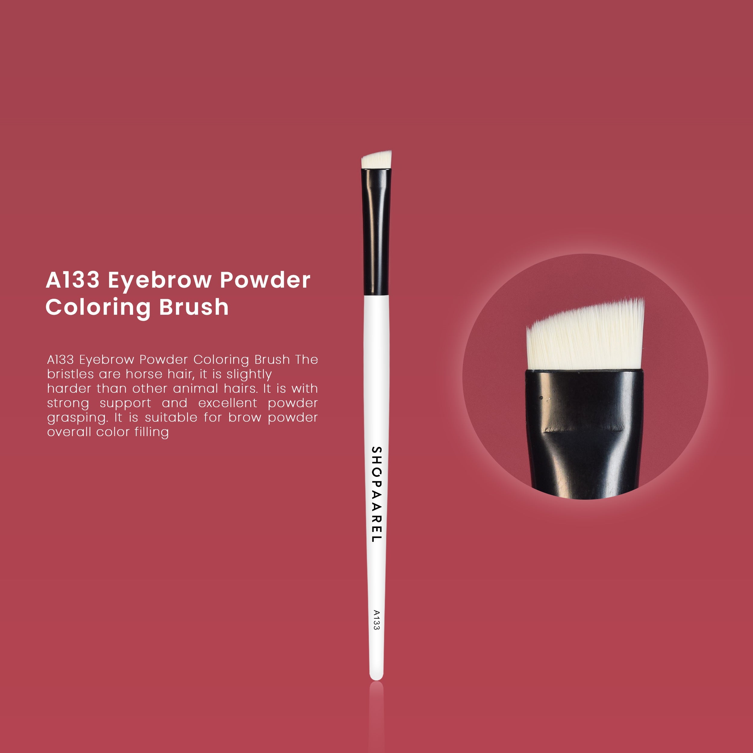 A133 Eyebrow Powder Coloring Brush