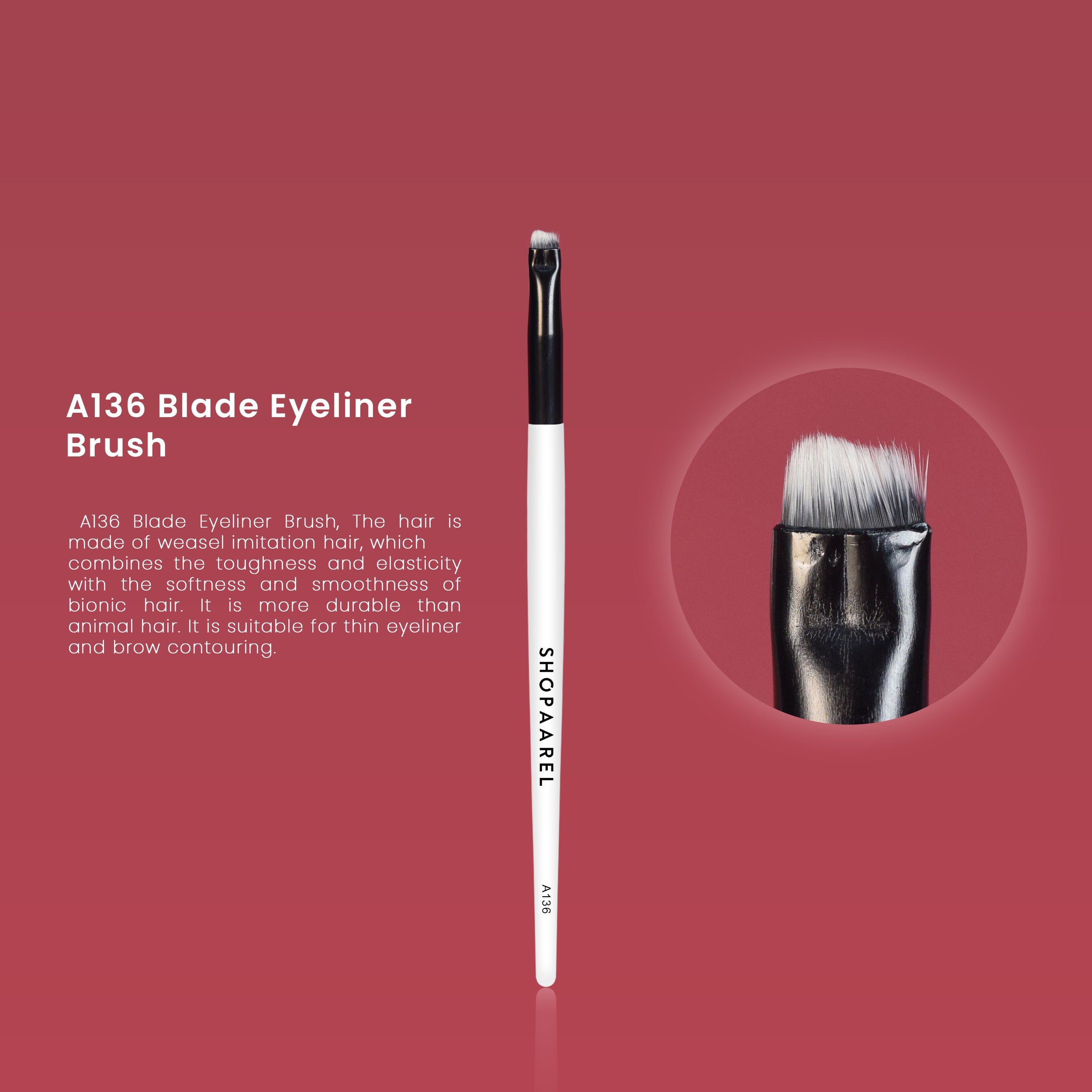 A136 Blade Eyeliner Brush