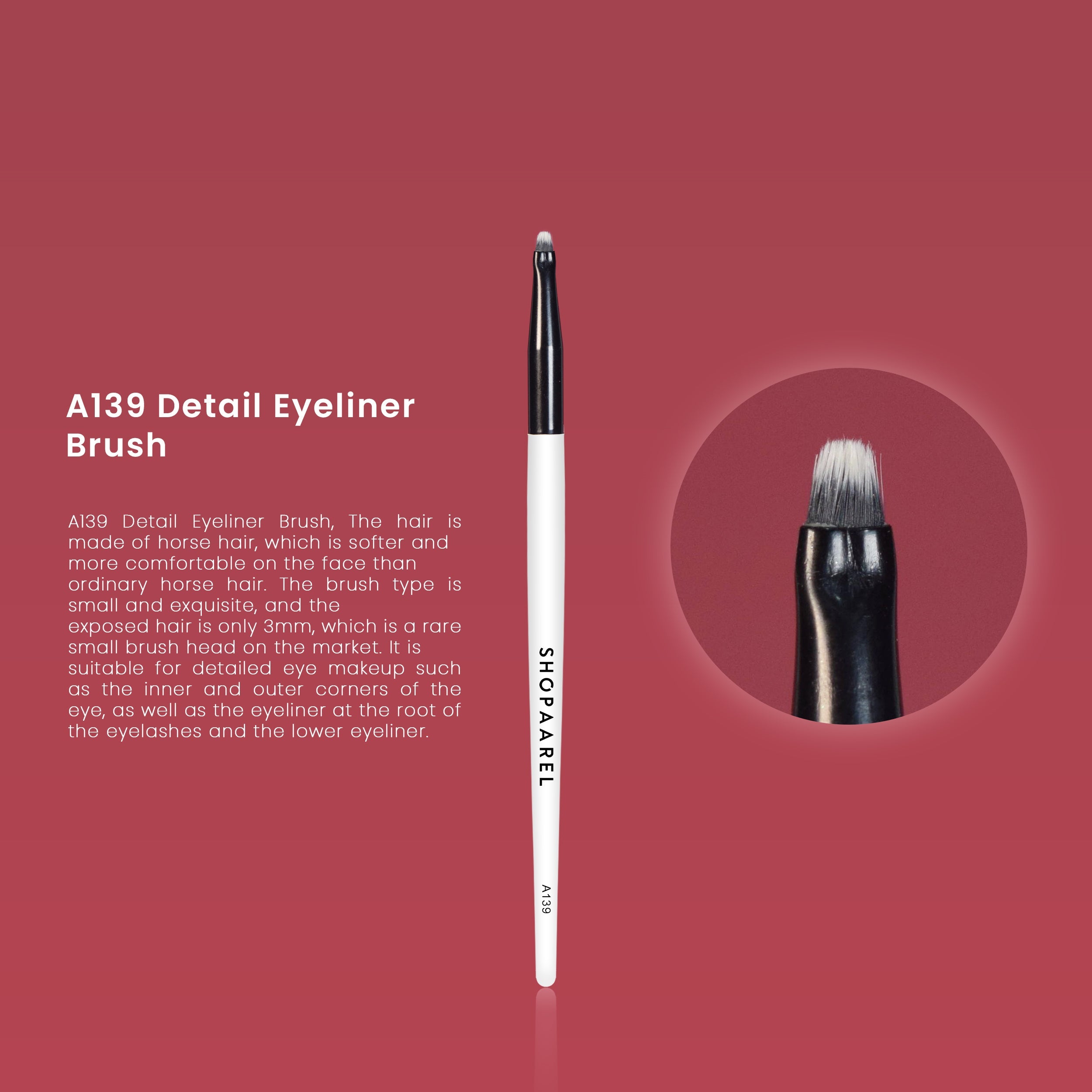 A139 Detail Eyeliner Brush