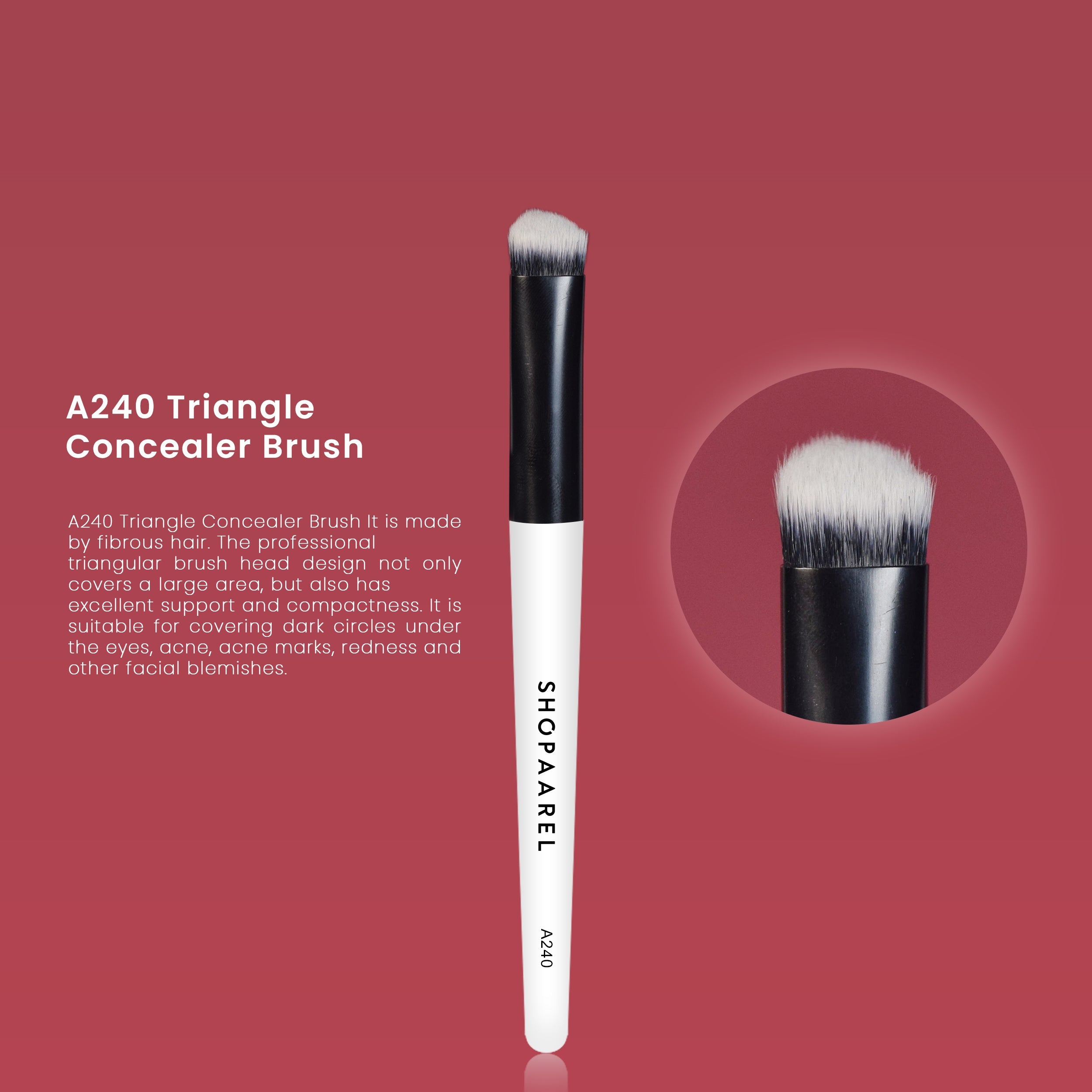 A240 Triangle Concealer Brush