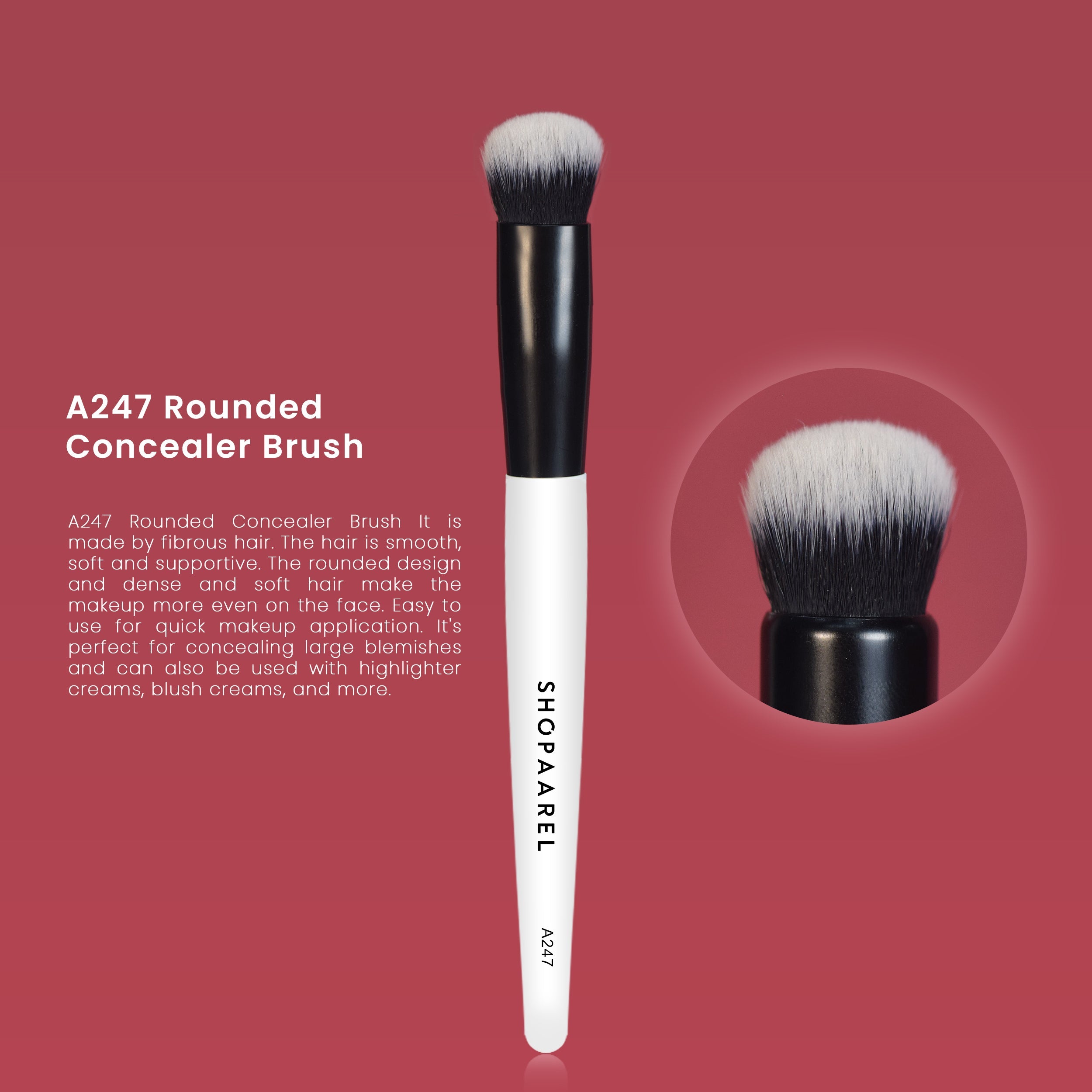 A247 Rounded Concealer Brush