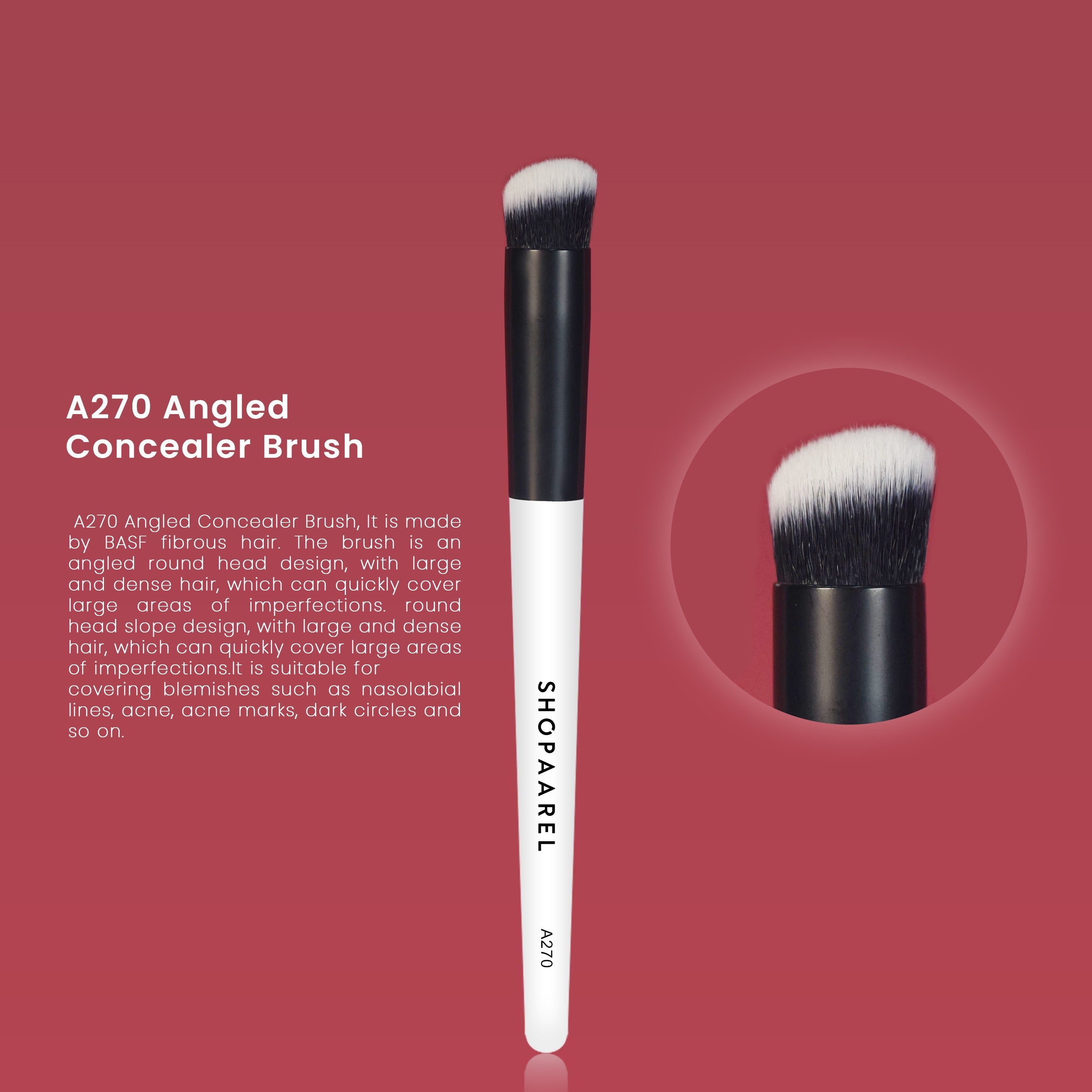 A270 Angled Concealer Brush