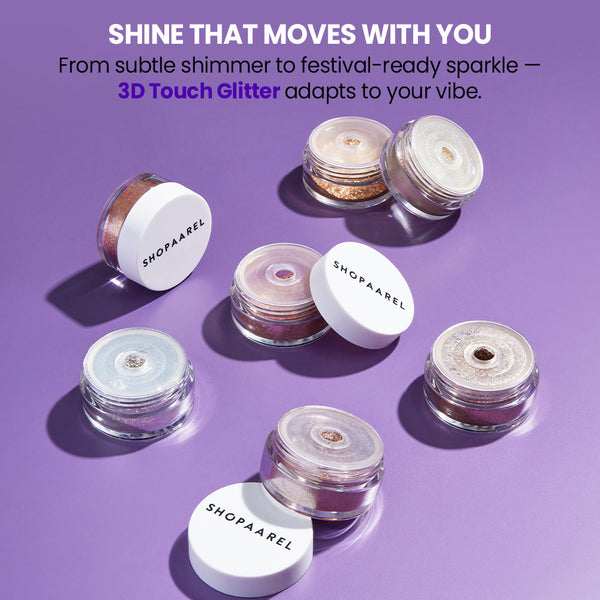 3D Loustrous Touch Glitter