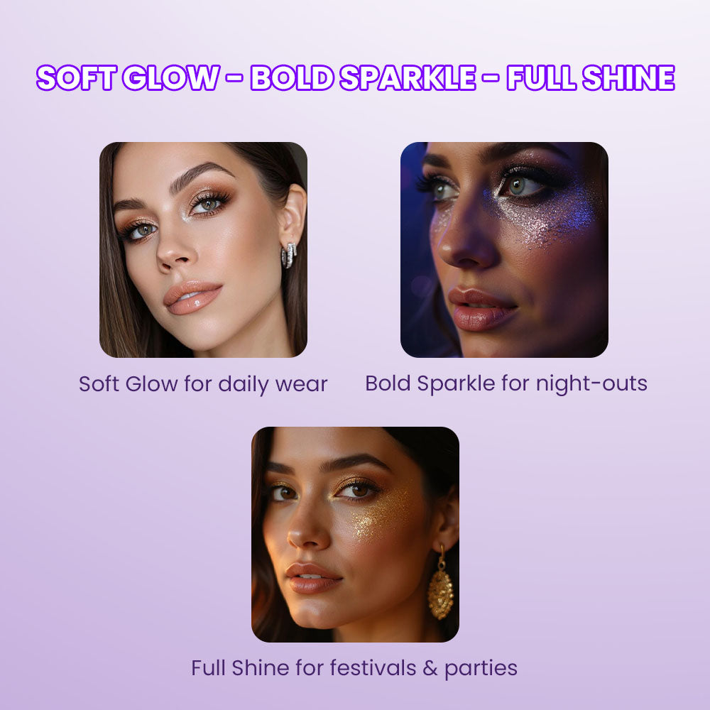 3D Loustrous Touch Glitter