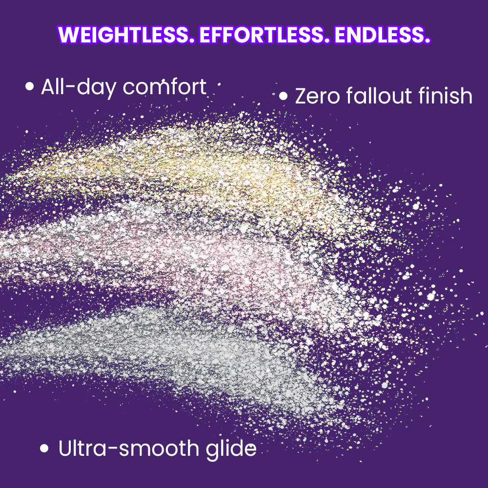 3D Loustrous Touch Glitter